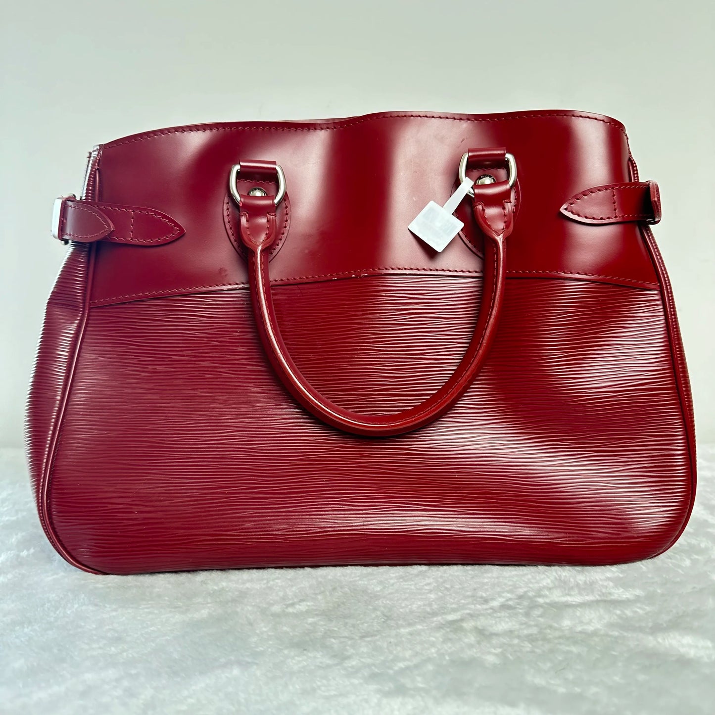 【#272】Pre-owned Louis Vuitton Epi Red Cowhide Handbag Tote BJ2013