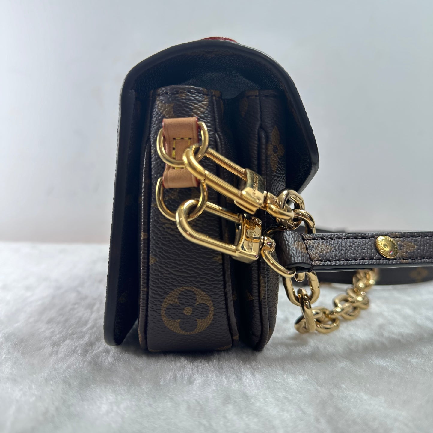 【#347】Pre-owned Louis Vuitton Bags BJ11099050145 Mini Messenger Bag Monogram Handbag Shoulder Bag