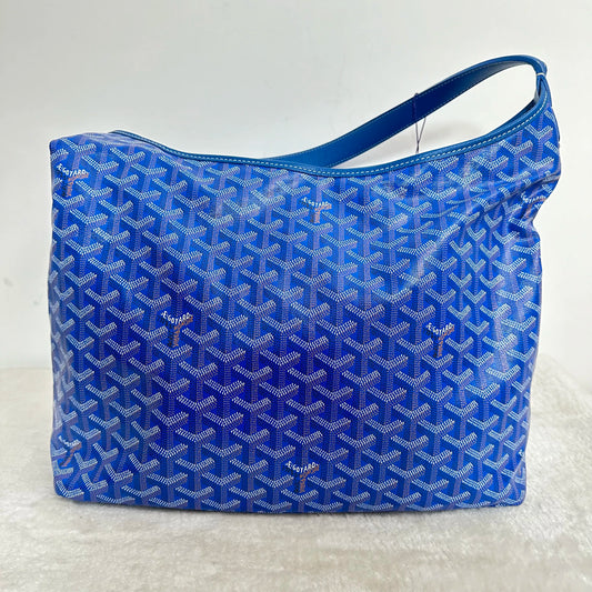 【#266】Pre-owned Goyard Hobo Blue PVC Handbag Shoulder Bag BJ2024