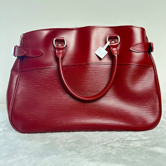 【#272】Pre-owned Louis Vuitton Epi Red Cowhide Handbag Tote BJ2013